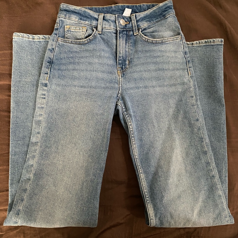 Divided Light Blue Flare Women's Jeans